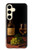 S4041 Vin de vieilles vignes Etui Coque Housse pour Samsung Galaxy S24