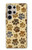 S4032 Empreinte de patte d'animal sauvage Etui Coque Housse pour Samsung Galaxy S24 Ultra