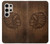 S4035 Sculpture sur bois amérindienne Etui Coque Housse pour Samsung Galaxy S24 Ultra