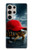 S4056 Tortue de Madagascar à bonnet rouge Etui Coque Housse pour Samsung Galaxy S24 Ultra
