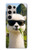 S4069 Lunettes de soleil alpaga Etui Coque Housse pour Samsung Galaxy S24 Ultra