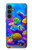 S4058 Aquarium coloré Etui Coque Housse pour Samsung Galaxy S23 FE