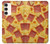 S4067 Pizza hawaïenne Etui Coque Housse pour Samsung Galaxy S23 Plus