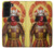 S4063 Armure de samouraï guerrier japonais Etui Coque Housse pour Samsung Galaxy S22