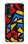 S4044 Art urbain abstrait Etui Coque Housse pour Samsung Galaxy S22 Plus
