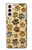 S4032 Empreinte de patte d'animal sauvage Etui Coque Housse pour Samsung Galaxy S21 5G