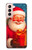 S4046 Joyeux Père Noël Etui Coque Housse pour Samsung Galaxy S21 5G
