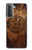 S4036 Boussole en bois viking Vegvisir Etui Coque Housse pour Samsung Galaxy S21 Plus 5G, Galaxy S21+ 5G
