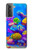 S4058 Aquarium coloré Etui Coque Housse pour Samsung Galaxy S21 Plus 5G, Galaxy S21+ 5G
