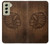 S4035 Sculpture sur bois amérindienne Etui Coque Housse pour Samsung Galaxy S21 FE 5G
