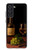 S4041 Vin de vieilles vignes Etui Coque Housse pour Samsung Galaxy S21 FE 5G
