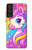 S4057 Licorne mignonne dessin animé Etui Coque Housse pour Samsung Galaxy S21 FE 5G