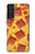S4067 Pizza hawaïenne Etui Coque Housse pour Samsung Galaxy S21 FE 5G