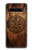 S4036 Boussole en bois viking Vegvisir Etui Coque Housse pour Samsung Galaxy S10 5G