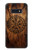 S4036 Boussole en bois viking Vegvisir Etui Coque Housse pour Samsung Galaxy S10e