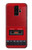 S4073 Cassette rouge vintage Graphique du joueur Etui Coque Housse pour Samsung Galaxy S9 Plus