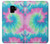 S4033 Typage tie-dye pastel Etui Coque Housse pour Samsung Galaxy S9