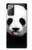 S4049 Panda mignon tirant la langue Etui Coque Housse pour Samsung Galaxy Note 20