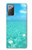 S4066 Plage océanique d'été Etui Coque Housse pour Samsung Galaxy Note 20