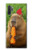 S4068 Papillon capybara Etui Coque Housse pour Samsung Galaxy Note 10 Plus