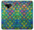 S4071 Écailles de sirène colorées Etui Coque Housse pour Note 9 Samsung Galaxy Note9