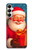 S4046 Joyeux Père Noël Etui Coque Housse pour Samsung Galaxy A05s