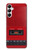 S4073 Cassette rouge vintage Graphique du joueur Etui Coque Housse pour Samsung Galaxy A05s