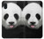S4049 Panda mignon tirant la langue Etui Coque Housse pour Samsung Galaxy A10e