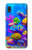 S4058 Aquarium coloré Etui Coque Housse pour Samsung Galaxy A10e