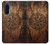 S4036 Boussole en bois viking Vegvisir Etui Coque Housse pour Samsung Galaxy A17