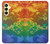 S4047 Camouflage LGBTQ Etui Coque Housse pour Samsung Galaxy A25 5G