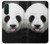 S4049 Panda mignon tirant la langue Etui Coque Housse pour Samsung Galaxy A26