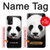 S4049 Panda mignon tirant la langue Etui Coque Housse pour Samsung Galaxy A32 5G