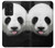 S4049 Panda mignon tirant la langue Etui Coque Housse pour Samsung Galaxy A33 5G