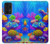 S4058 Aquarium coloré Etui Coque Housse pour Samsung Galaxy A33 5G