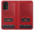 S4073 Cassette rouge vintage Graphique du joueur Etui Coque Housse pour Samsung Galaxy A33 5G