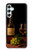 S4041 Vin de vieilles vignes Etui Coque Housse pour Samsung Galaxy A34 5G