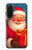 S4046 Joyeux Père Noël Etui Coque Housse pour Samsung Galaxy A36