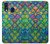 S4071 Écailles de sirène colorées Etui Coque Housse pour Samsung Galaxy A40