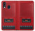 S4073 Cassette rouge vintage Graphique du joueur Etui Coque Housse pour Samsung Galaxy A40