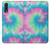 S4033 Typage tie-dye pastel Etui Coque Housse pour Samsung Galaxy A50