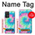 S4033 Typage tie-dye pastel Etui Coque Housse pour Samsung Galaxy A52, Galaxy A52 5G
