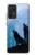 S4053 Couple de deux loups hurlant dans la forêt Etui Coque Housse pour Samsung Galaxy A52, Galaxy A52 5G