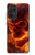 S4062 Crâne de feu Etui Coque Housse pour Samsung Galaxy A52, Galaxy A52 5G