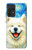 S4064 Chien souriant La Nuit étoilée de Van Gogh Etui Coque Housse pour Samsung Galaxy A52, Galaxy A52 5G