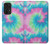 S4033 Typage tie-dye pastel Etui Coque Housse pour Samsung Galaxy A53 5G