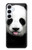 S4049 Panda mignon tirant la langue Etui Coque Housse pour Samsung Galaxy A55 5G