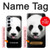 S4049 Panda mignon tirant la langue Etui Coque Housse pour Samsung Galaxy A55 5G