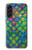 S4071 Écailles de sirène colorées Etui Coque Housse pour Samsung Galaxy A56