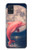 S4045 Nuit de lune de dauphin Etui Coque Housse pour Samsung Galaxy A51